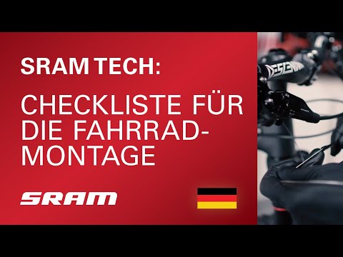 SRAM Tech: Checkliste für die Fahrradmontage