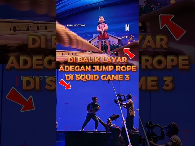 Bongkar Rahasia Behind the Scenes Squid Game: Lompat Tali Ternyata Palsu!