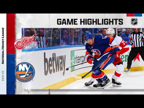 Red Wings @ Islanders 3/24 | NHL Highlights 2022