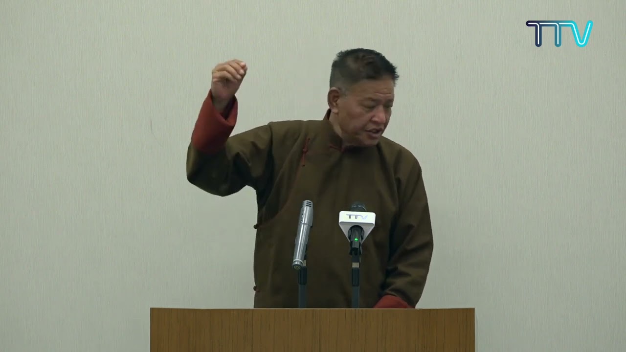Sikyong Penpa Tsering's talk to the Japanese Parliamentary Support Group for Tibet