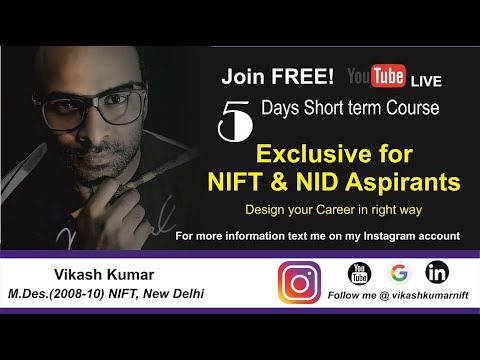 How to do preparation for NIFT and NID (Composition and Perspective) - Part 2