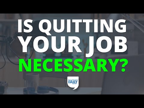 Quitting Your Job & Living on Passive Income ISN’T Necessary for Financial Success | BP Daily