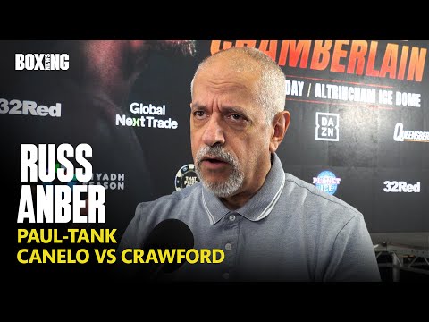 Russ Anber In-Depth On Jake Paul vs Tank, Usyk-Itauma & Crawford-Canelo