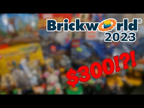 HUGE LEGO HAUL from BrickWorld Chicago 2023! Classic Marvel, Star Wars, & More!