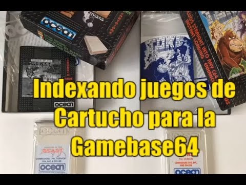 Indexando cartuchos para la Gamebase64 --- C64 REAL 50hz