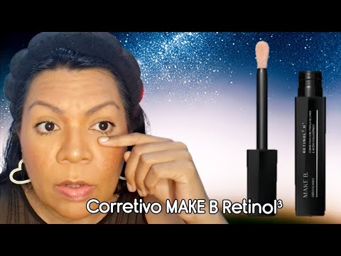 TESTANDO CORRETIVO MAKE B RETINOL³ H+ || LANÇAMENTO O BOTICÁRIO