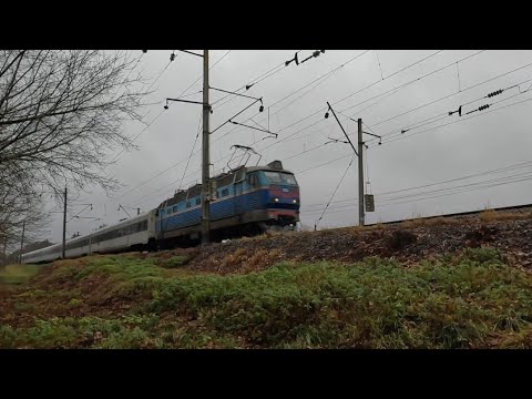 • АРХІВ. 2025. ЧС4-191 з поїздом «Інтерсіті» №748 | (МПЛТ) #чс4#поїзд#train#укрзалізниця#railway