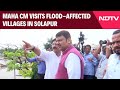Maharashtra News | CM Devendra Fadnavis Visits Flood-affected Villages In Solapur, Inspects Damage