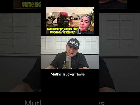 Trucking Company Changing Their Name After Crash?