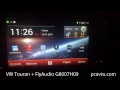 VW Touran + FlyAudio G8007H09 VOLKSWAGEN магнитола на Android 4.4 (pcavto.com)