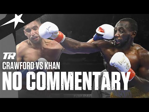Terence Crawford vs Amir Khan | NO COMMENTARY FULL FIGHT | APR 20, 2019