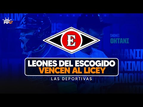 2 MVP Unánimes por primera vez - Escogido vence al Licey - Las Deportivas