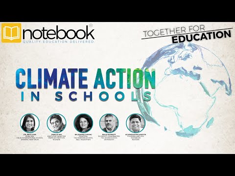 Notebook | Webinar | Together For Education | Ep 94 | Climate Actions in Schools