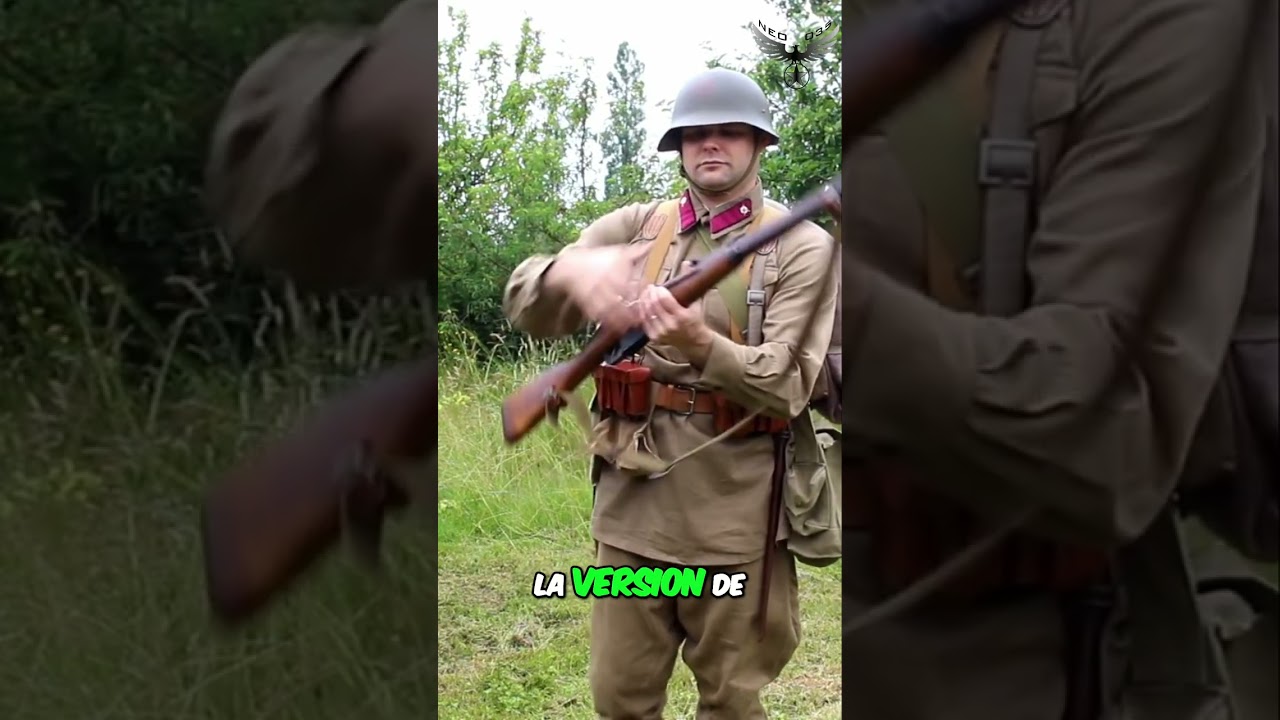 Mosin-Nagant : Histoire du Fusil de l'Armée Rouge #shorts