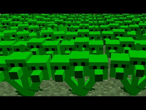 Plants Vs. Zombies 2 Minecraft Mod - Threepeater Vs 