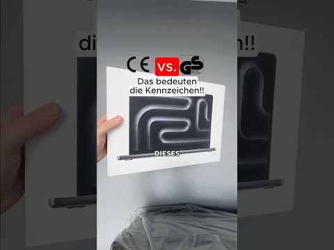 Kennst du den Unterschied von CE und GS Kennzeichen?  #mydealz