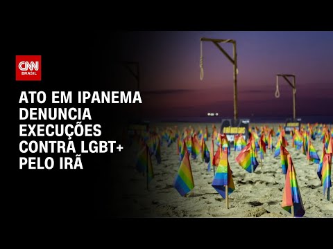 ​Durante o Brics: ato denuncia execuções contra LGBT+ no Irã | CNN PRIME TIME