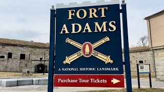Fort Adams Bay Walk | Fort Adams State Parks | NEWPORT, RHODE ISLAND | February 23, 2024.