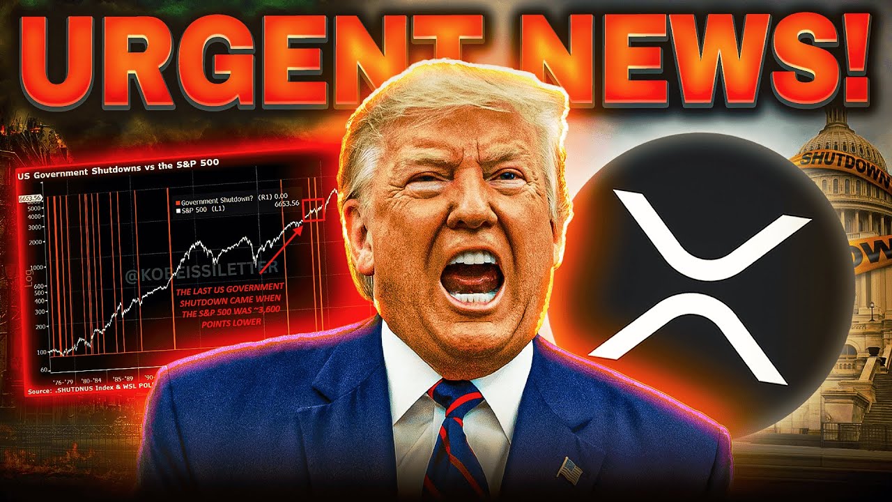 The US Government Just SHUTDOWN | What's Next For XRP & Crypto!?