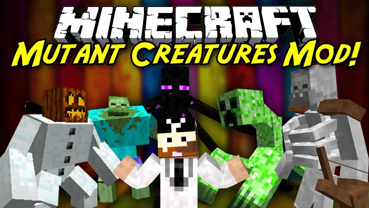 Minecraft mod showcase mutant creatures 1 6 4 new skeleton mutant