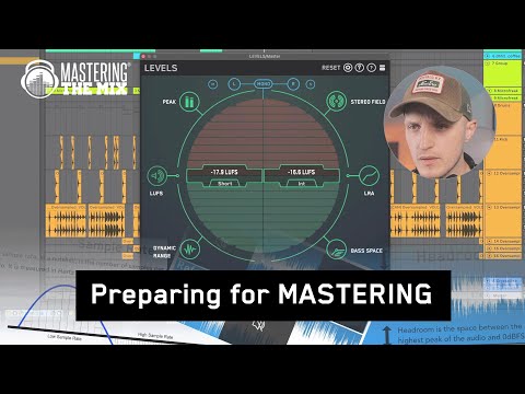 Preparing For Mastering