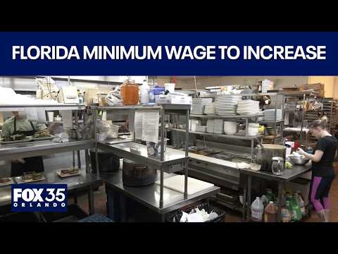 Florida's minimum wage raises to $15 an hour