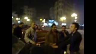 شاب يعترض عربة بوكس مأمور قسم بدمنهور 