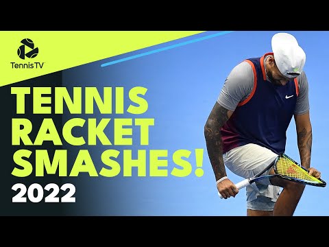 Epic Tennis Racket Smashes In 2022