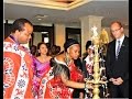 Swaziland king visits India with 15 wives, 30 children, 100 servants (Yesterday Video)