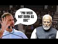 PM Modi Not Born As OBC, Says Rahul Gandhi, BJP Hits Back