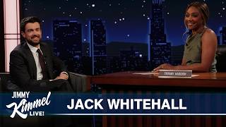 Thumbnail for the video "Jack Whitehall on Tiffany Haddish Being His Dad’s Hall Pass, Saddest Bday Ever & Nation’s Dumbest" from Jimmy Kimmel Live