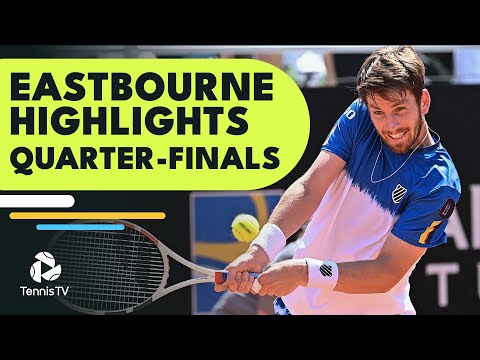 Norrie Faces Cressy; De Minaur, Fritz & Bublik In Action | Eastbourne 2022 Quarter-Final Highlights