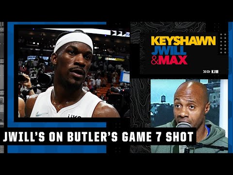 JWill wanted Jimmy Butler to take a better shot at the end of Game 7️⃣ | Keyshawn, JWill and Max video clip