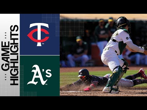 Twins vs. A's Game Highlights (7/15/23) | MLB Highlights video clip