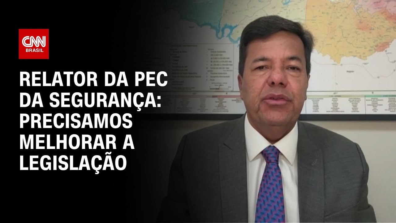 PEC da Segurança: Precisamos melhorar a legislação no Brasil, diz relator | LIVE CNN
