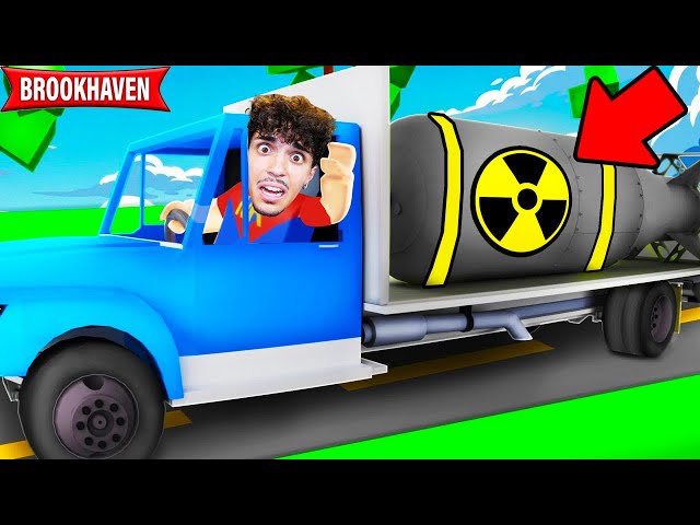 HO TRASPORTATO UNA BOMBA NUCLEARE SU BROOKHAVEN ROBLOX!