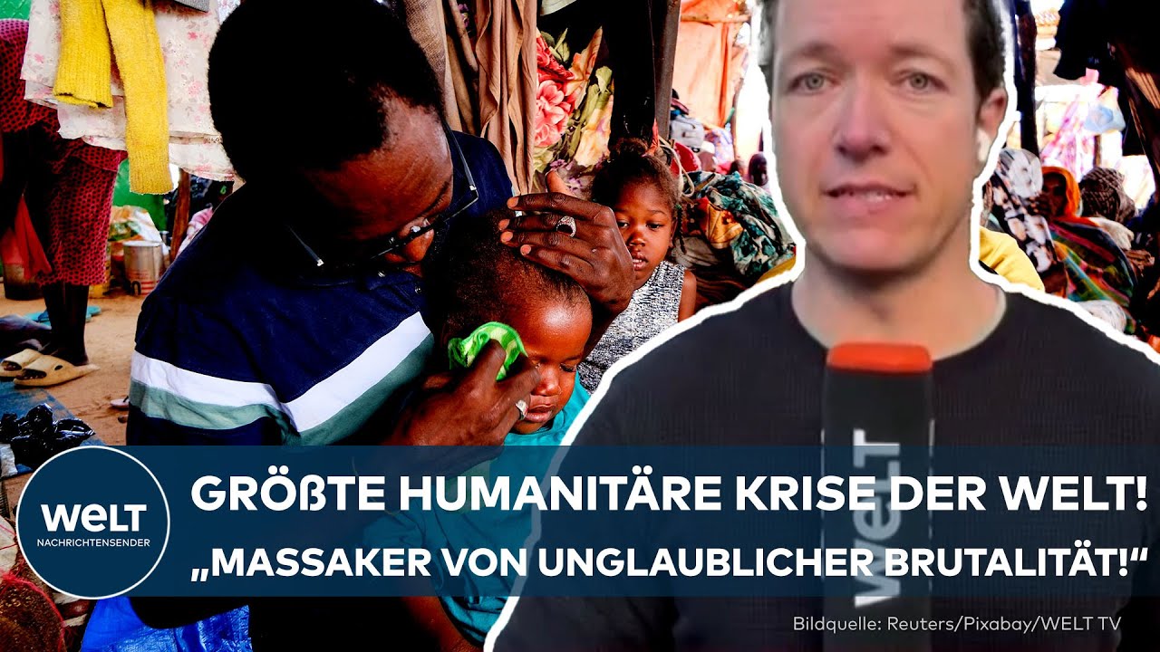 SUDAN: "Absolut feige Taten!" - RSF-Miliz tötet Zivilisten! Größte humanitäre Krise der Welt!