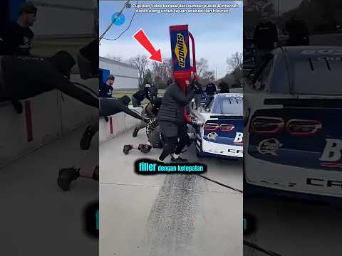 Kerja Tim Super Cepat di Pit Stop Balap-Semua Bergerak dalam Hitungan Detik! ⚡🏎️ #shorts #FaktaBalap