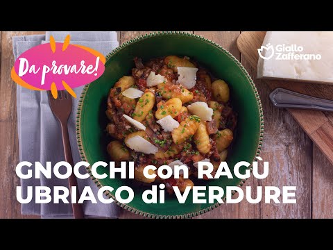 GNOCCHI con RAGÙ UBRIACO di VERDURE...lo conoscevi?🧡🍝