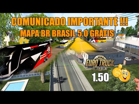 MAPA BR BRASIL 5.0 ETS2 1.50