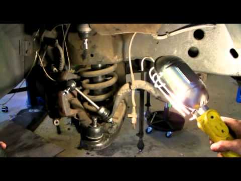 How to repair ball joints on 1996 ford crown victoria