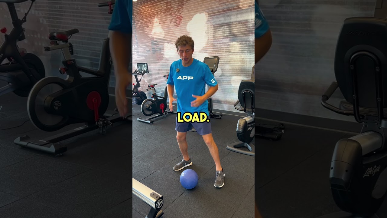 2-Handed Backhand Gym Exercise #pickleball #pickleballtips #shorts