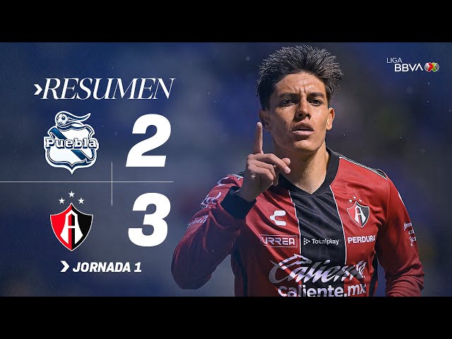 PUEBLA 2-3 ATLAS J1 | Lluvia de goles en el Cuauhtémoc | Apertura 2025