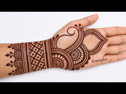 Simple Full Hand Mehndi Design | Easy Front Hand Mehndi Design | Mehandi Ki Design | Mehendi designs