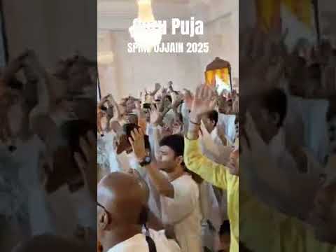 Guru Puja SPMF UJJAIN 2025 #bhakti #shorts