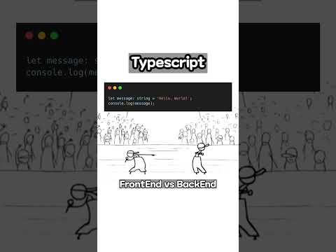 BackEnd vs FrontEnd #computerscience #backend #frontend