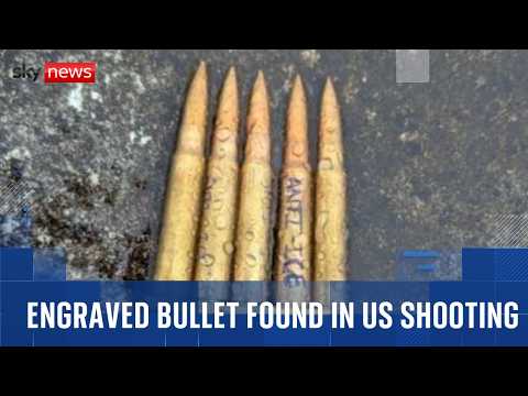 'ANTI-ICE' engraved bullet found at scene of Dallas immigration centre shooting, FBI chief says