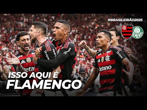 ISSO AQUI É FLAMENGO |  FLAMENGO 3 x 2 PALMEIRAS | BRASILEIRÃO (19/10/25)