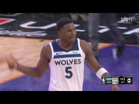 [NBA PO 1R 4차전] 미네소타 vs 피닉스 MVP 앤서니 에드워즈 (04.29)