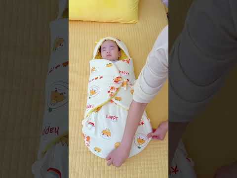 🥰New moms don't know😍how to choose😘a swaddle? Check out this easy-to-use swaddle.